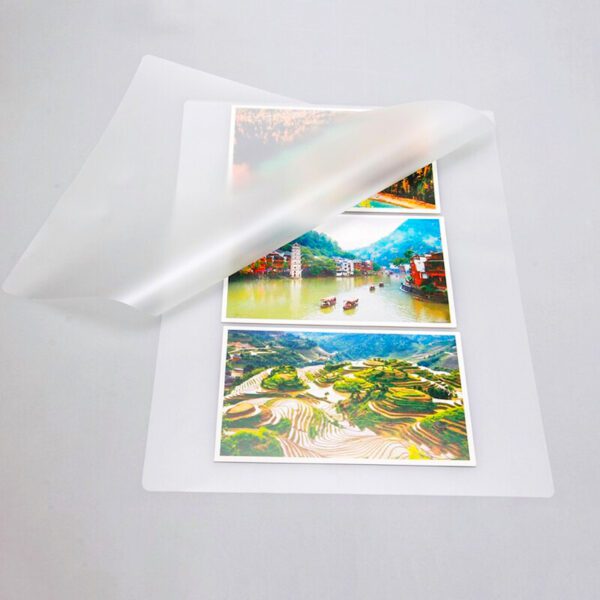 Cold laminate with photo print